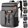 BAGPARKK Insulated Cooler Backpack33 Cans Multifunctional Double Deck Leakproof Cooler Bag with Sternum StrapLarge Capacity Lightweight Travel Camping Beach Backpack Cooler Ice Chest for Men Women