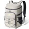 N NEVO RHINO Backpack Cooler 36 Cans Light Gray Nylon Insulated Waterproof Leakproof Large Capacity Multiple Pockets 185 lbs