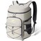 N NEVO RHINO Backpack Cooler 36 Cans Light Gray Nylon Insulated Waterproof Leakproof Large Capacity Multiple Pockets 185 lbs