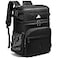 Laripwit 54 Cans Backpack Cooler Insulated LeakProof Large Leather Cooler Backpack Double Deck Lunch Backpack for Men Women Perfect Soft Cooler Bag for Work Camping Picnic Beach Hiking