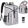 FORICH Backpack Cooler Leakproof Insulated Waterproof Backpack Cooler Bag Lightweight Soft Beach Cooler Backpack for Men Women to Work Lunch Picnics Camping Hiking 30 Cans