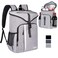 FORICH Backpack Cooler Leakproof Insulated Waterproof Backpack Cooler Bag Lightweight Soft Beach Cooler Backpack for Men Women to Work Lunch Picnics Camping Hiking 30 Cans