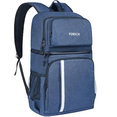 FORICH Backpack Cooler Leakproof Insulated Waterproof Backpack Cooler Bag Lightweight Soft Beach Cooler Backpack for Men Women to Work Lunch Picnics Camping Hiking 30 Cans