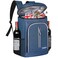 FORICH Soft Insulated Waterproof Backpack Cooler Bag Leak Proof Portable Cooler for Work Lunch Travel Beach Camping Hiking Picnic Fishing Beer Blue