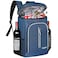 FORICH Soft Insulated Waterproof Backpack Cooler Bag Leak Proof Portable Cooler for Work Lunch Travel Beach Camping Hiking Picnic Fishing Beer Blue
