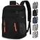 Capolo Cooler Backpack for Men Women Insulated Backpack Cooler Leak Proof Large Capacity Thermal Bag Beverage Soft Cooler Bag Lunch Backpack for Travel Picnic Hiking Black 30 Cans