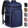 Capolo Cooler Backpack Insulated Waterproof for Women Men Leak Proof Backpack Coolers Thermal Bag Soft Travel Cooler Bag Portable Ice Chest Lunch Backpack for Camping PicnicBlue36 Cans