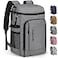 Capolo Cooler Backpack Insulated Waterproof for Women Men Leak Proof Backpack Coolers Thermal Bag Soft Travel Cooler Bag Portable Ice Chest Lunch Backpack for Camping PicnicGrey36 Cans