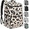 Capolo Cooler Backpack Insulated Leakproof Waterproof Backpack Cooler Bag 30 Cans Large Capacity Lightweight Travel Camping Beach Drink Beverage Beer Bag Cooler Ice Chest for Men and Women Leopard
