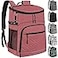Capolo Cooler Backpack Insulated Leakproof Waterproof Backpack Cooler Bag 30 Cans Large Capacity Lightweight Travel Camping Beach Backpack Cooler Ice Chest for Men and Women Pink