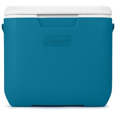 Coleman Chiller 30qt Insulated Portable Cooler with Ice Retention Large Carry Handle Made in USA Great for Camping Tailgating Parties Sports Concerts More