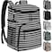 Capolo Cooler Backpack Insulated Leakproof Waterproof Backpack Cooler Bag 30 Cans Large Capacity Lightweight Travel Camping Beach Drink Beverage Beer Bag Cooler Ice Chest for Men and Women Stripe