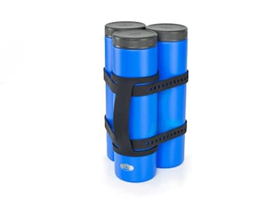 GSI Outdoors 6 Can Cooler Double Insulated Tube I Fits 6 x 12 Oz Beer Soda Cans for Travel