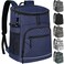 Capolo Cooler Backpack Insulated Leakproof Waterproof Backpack Cooler Bag 30 Cans Large Capacity Lightweight Travel Camping Beach Backpack Cooler Ice Chest for Men and Women Blue