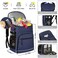 Capolo Cooler Backpack Insulated Leakproof Waterproof Backpack Cooler Bag 30 Cans Large Capacity Lightweight Travel Camping Beach Backpack Cooler Ice Chest for Men and Women Blue