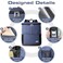 HAWGON Insulated Cooler Backpack Small Leak Proof Backpack Cooler 30 Cans Waterproof Lightweight Cooler Bag for 12h HotCold Retention Portable Soft Cooler for Travel Camping BeachNavyBlue