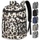 Capolo Cooler Backpack for Men Women Insulated Backpack Cooler Leak Proof Large Capacity Thermal Bag Beverage Soft Cooler Bag Lunch Backpack for Travel Picnic Hiking Leopardprint 30 Cans