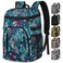 Capolo Cooler Backpack for Men Women Insulated Backpack Cooler Leak Proof Large Capacity Thermal Bag Beverage Soft Cooler Bag Lunch Backpack for Travel Picnic Hiking Leaf Pattern 30 Cans