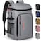 Capolo Cooler Backpack Insulated Waterproof for Women Men Leak Proof Backpack Coolers Thermal Bag Soft Travel Cooler Bag Portable Ice Chest Lunch Backpack for Camping PicnicLeather Gray36 Cans