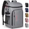 Capolo Cooler Backpack Insulated Waterproof for Women Men Leak Proof Backpack Coolers Thermal Bag Soft Travel Cooler Bag Portable Ice Chest Lunch Backpack for Camping PicnicLeather Gray36 Cans