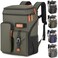 BAGPARKK Insulated Cooler Backpack33 Cans Multifunctional Double Deck Leakproof Cooler Bag with Sternum StrapLarge Capacity Lightweight Travel Camping Beach Backpack Cooler Ice Chest for Men Women