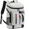 TUGUAN Cooler Backpack 36 Cans Insulated Leak Proof Lightweight Lunch Backpack for Men Work Portable Travel Thermal Bag Compartment Camping Hiking Beach Pincnic Cooler for Women Grey