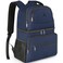 MATEIN Cooler Backpack Insulated Waterproof 26 Cans LeakProof Lunch Backpack Cooler for Men Women Double Layer Lightweight Soft Cooler Bag Portable Lunchbox Backpack for Beach Travel Picnic Blue