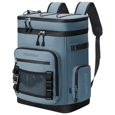 Hulongo 48Cans Cooler Backpack Waterproof Insulated Backpack Cooler for Men Women Leakproof Blue