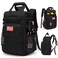 ATRIPACK Tactical Backpack CoolerLunch Backpacks for Men Work with HandleSoft Cooler Backpack Insulated Waterproof Leak ProofHeavy Ice Chest Backpacks for Hiking Camping Black
