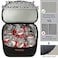 Vankor Camping Cooler Backpack 45 Cans Soft Backpack Coolers Insulated Leak Proof Travel Cooler Bag Waterproof Lunch Picnic Beach Work Trip Thermal Bag Drink Beverage Beer Bag Cooler Black