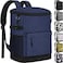 Tenot Cooler Backpack 33 Cans Backpack Coolers Insulated Leak Proof Soft Beach Cooler Bag for Men Women Ice Chest Backpack Camping Hiking Picnic Travel Cooler Lunch Backpack Blue