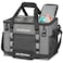 INSMEER Soft Cooler Bag with Hard Shell 2 Cup Holders Portable 40L70 Cans Collapsible Cooler Bags Insulated with Leakproof for Travel ice chests and Cooler Lunch Box for Beach Camping Picnic