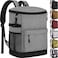 Tenot Cooler Backpack 33 Cans Backpack Coolers Insulated Leak Proof Soft Beach Cooler Bag for Men Women Ice Chest Backpack Camping Hiking Picnic Travel Cooler Lunch Backpack Light Grey