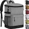 Tenot Cooler Backpack 33 Cans Backpack Coolers Insulated Leak Proof Soft Beach Cooler Bag for Men Women Ice Chest Backpack Camping Hiking Picnic Travel Cooler Lunch Backpack Light Grey