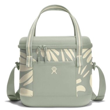 Hydro Flask Cooler Bag Insulated Portable Soft Cooler 12 L Capacity in Botanical Bliss Agave