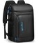 Capolo Cooler Backpack Insulated Waterproof for Women Men Leak Proof Backpack Coolers Thermal Bag Soft Travel Cooler Bag Ice Chest Lunch Back Pack for Camping PicnicDeep Black Leather36 Cans