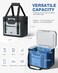 Lekesky Soft Cooler Bag 20 Can Leakproof Insulated Cooler Backpack Insulated Bag Portable Ice Chest Box for Beach Beverage Travel Camping Picnic Trips Floating Cooler with Zipper