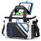 Maelstrom 30 Can Large Leakproof Soft Cooler Bag Insulated Collapsible Ice Chest with Bottle Opener Portable for Beach Camping Travel Shopping White