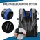 COOLREX Large Backpack Cooler 36 Can Cooler Backpack with 2 Insulated Compartments Leak Proof Waterproof Travel Backpack Camping Beach Picnic Lunch Thermal Bag for Women and Men Gray