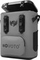 Novoto Magnetic Backpack Cooler 30 Can Camping Essentials for Men Women Insulated Zipperless Soft Sided Cooler Bag for Tailgating Beach Lunch Picnic Kayak Gray