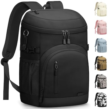 Pritent Cooler Backpack Insulated Waterproof3045 Cans Backpack Coolers Leakproof Lunch Backpack for Men Women Portable Soft Cooler Bag for Beach Camping Trave Picnic