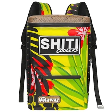SHITI Coolers Cooler for Camping Travel Beach Soft Lunch Box for Food Drinks Ice Portable Waterproof 24 Hr Insulated Bag with Shoulder Straps Customizable The Getaway 15 Can Cooler