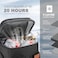 BAGPARKK Insulated Cooler Backpack45 Cans Multifunctional Double Deck Leakproof Cooler Bag with Sternum StrapLarge Capacity Lightweight Travel Camping Beach Backpack Cooler Ice Chest for Men Women