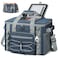 Maelstrom Soft Sided Cooler Bag 3040 Can Collapsible Insulated Ice Chest Large Leakproof Portable Storage for Camping Travel Kayaking Beach 6Blue with lid 40 Can