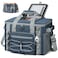 Maelstrom Soft Sided Cooler Bag 3040 Can Collapsible Insulated Ice Chest Large Leakproof Portable Storage for Camping Travel Kayaking Beach 6Blue with lid 40 Can
