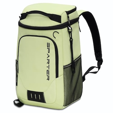 SPARTER Backpack Cooler Insulated Leak Proof 33 Cans 2 Insulated Compartments Thermal Bag Portable Lightweight Beach Travel Camping Lunch Backpack for Men and Women