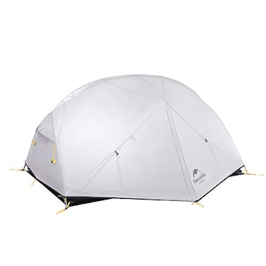 Naturehike Mongar 2 Person Backpacking Tent 3 Season Camping Tent Ultralight Double Layer Free Standing Two Person Tents for Camping Hiking Cycling