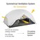 Naturehike Mongar 2Person 3Season Backpacking Tent Lightweight Waterproof Double Layer Easy Setup Camping Hiking Tent with Footprint