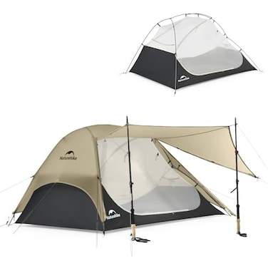 Naturehike UL Star River 2 Person Backpacking Tent Double Layer Waterproof Two Person Tent Lightweight Backpacking Cycling 2 Person Tent