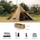 POMOLY Tipi Tent Camping Hot Tents Bromance 70 Pyramid with 3 Stove Jacks for 24 Person Hiking Hunting Without Inner Tent